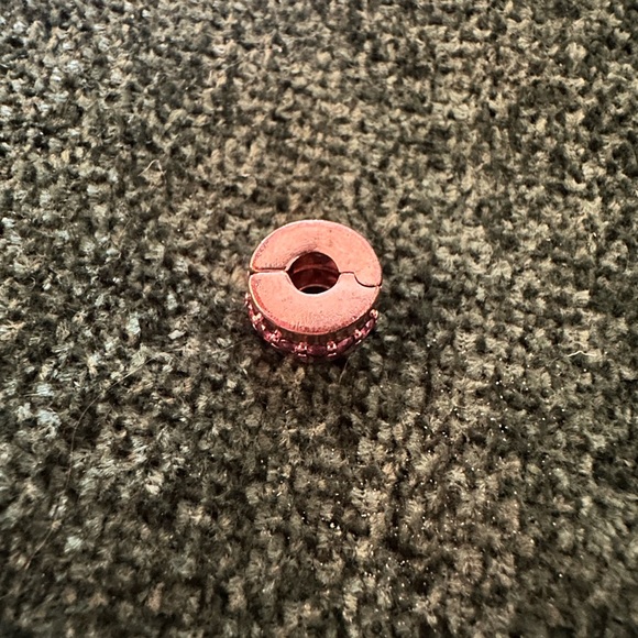 Pandora pink sparkling row clip charm - Picture 5 of 5